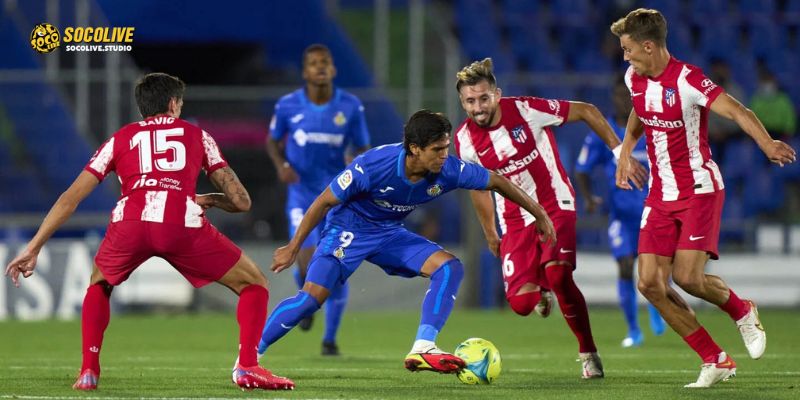 Trung tuyến là nơi quyết định kiểm soát trận đấu giữa Getafe vs Atlético de Madrid